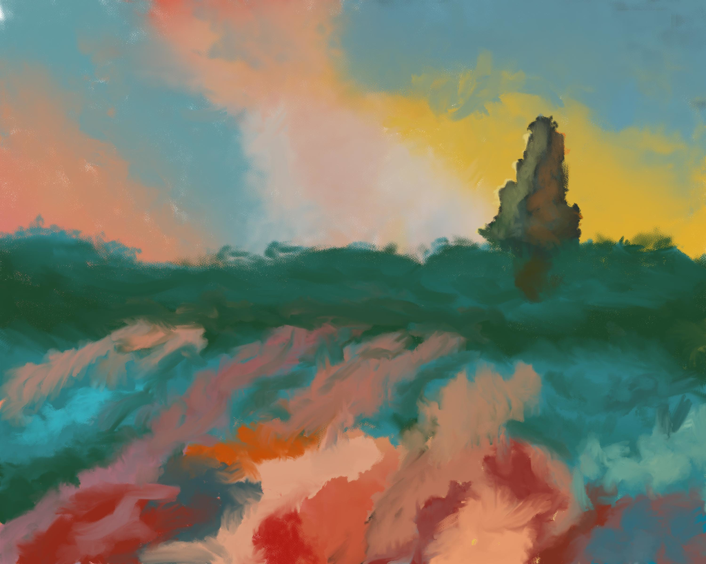 Digital copy of student artwork