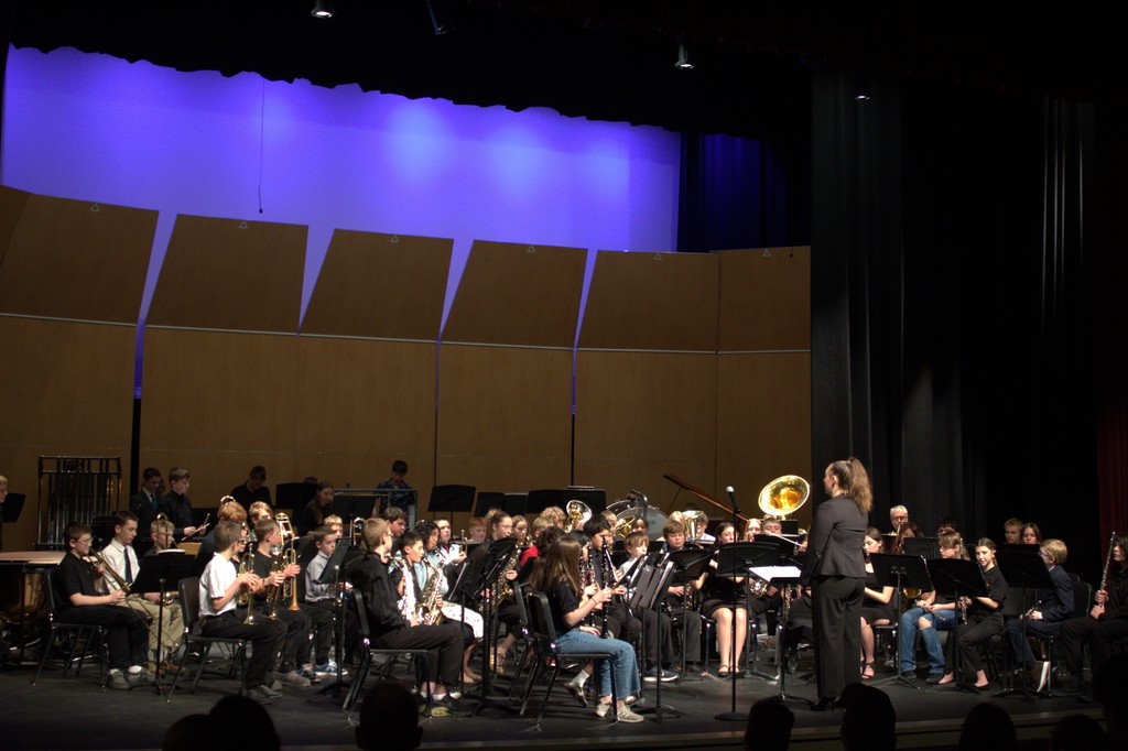 LMS Band on stage