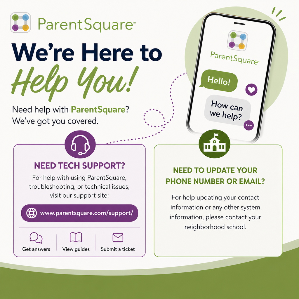 Need help with parentsquare? We have you covered!