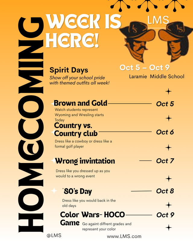 Homecoming Dress-up Days