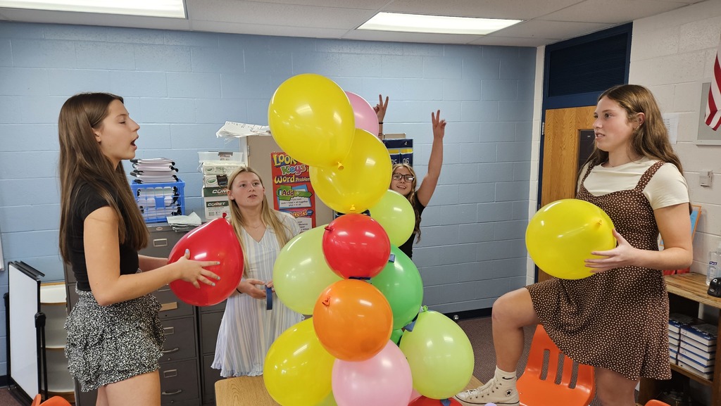 Balloon tower