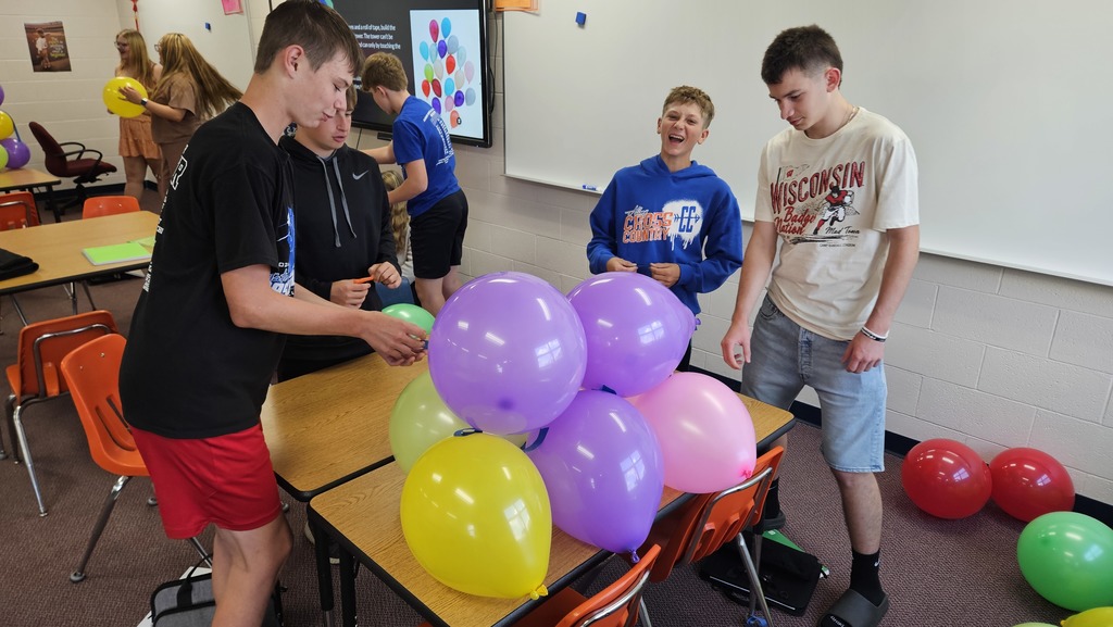 Balloon tower