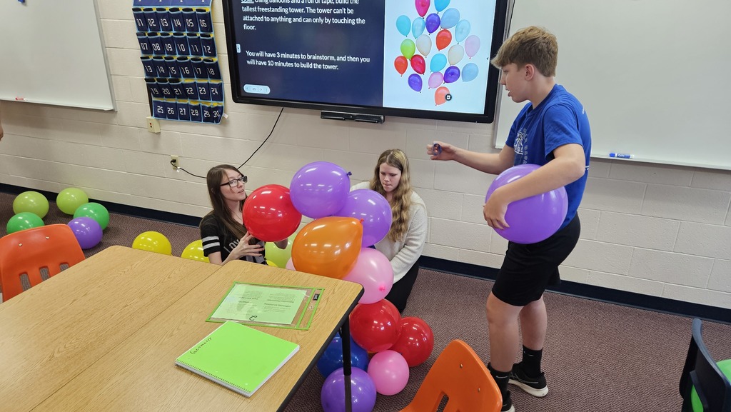 Balloon tower