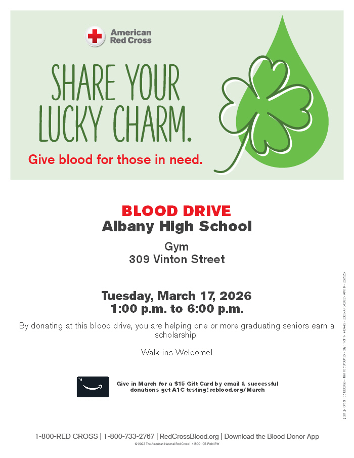 NHS March Blood Drive