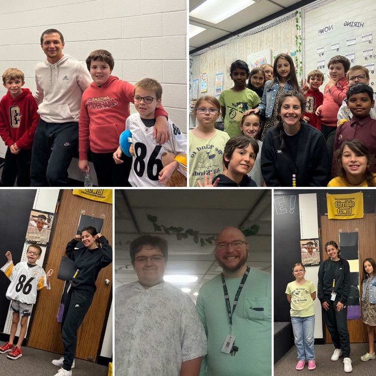 students with teachers