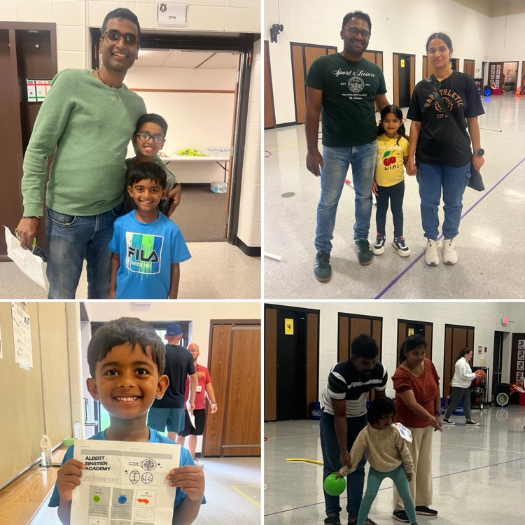 Families at PE Night