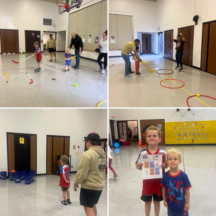 Families at PE Night