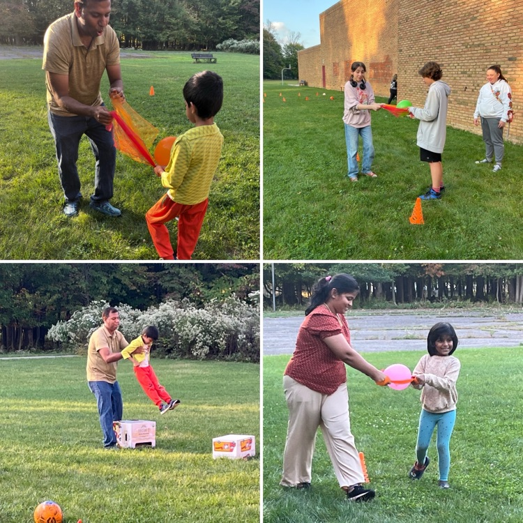 Families at PE Night