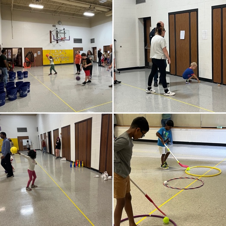 Families at PE Night