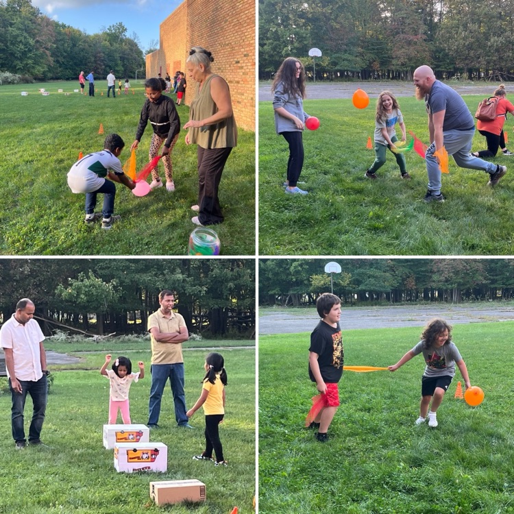 Families at PE Night