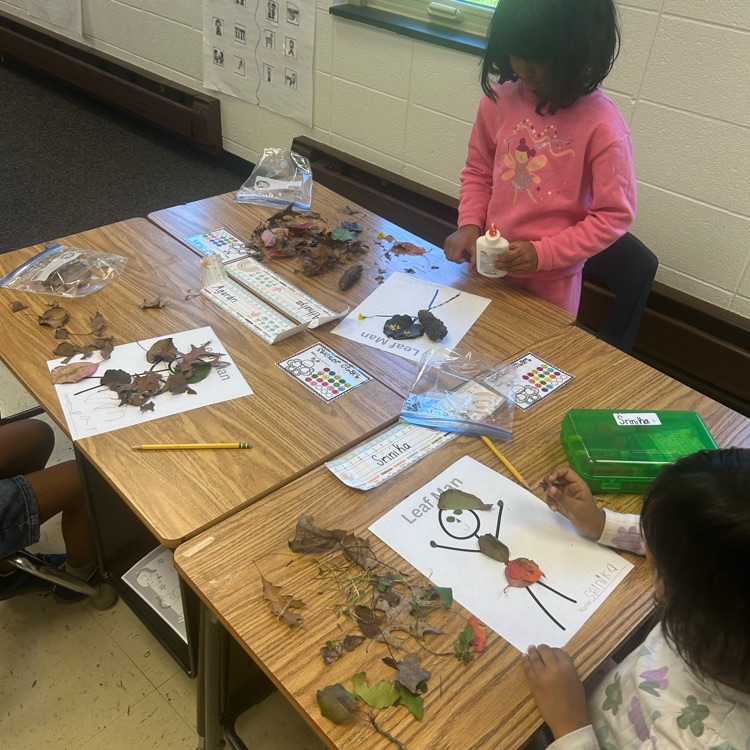 students working