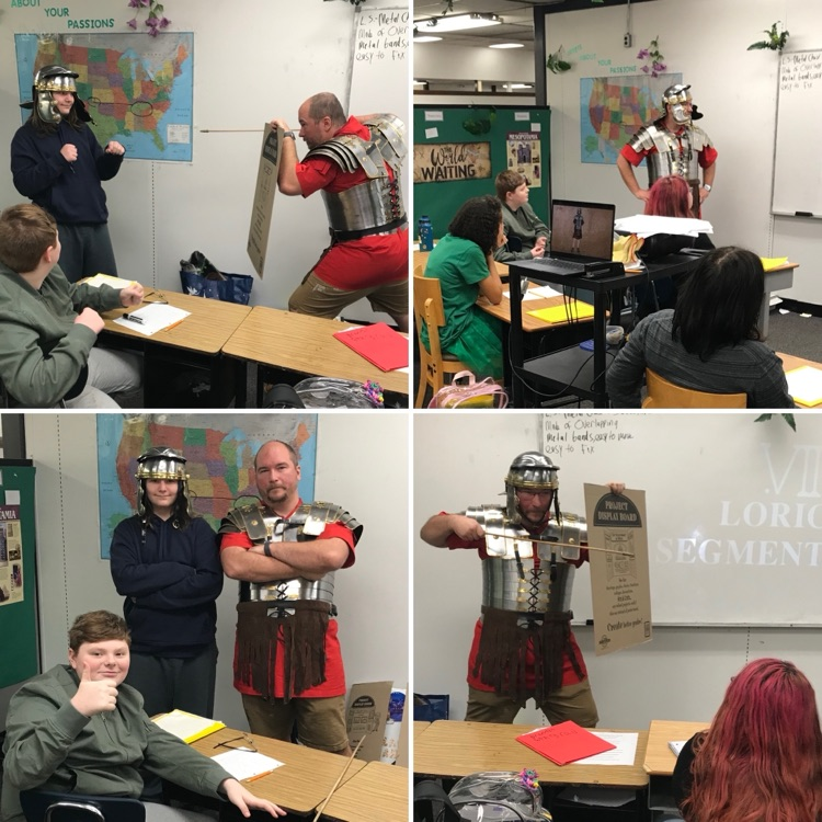 students and teacher in social studies