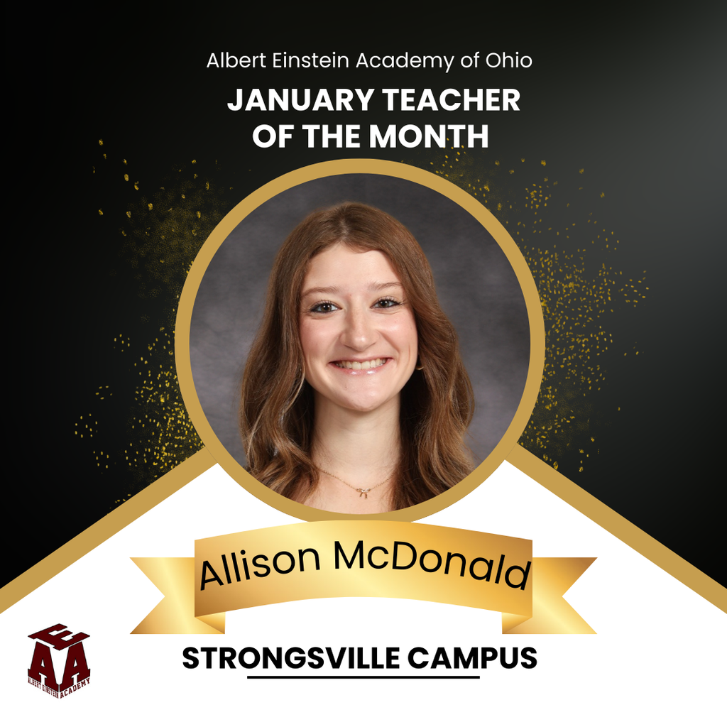 Stronsgville Teacher of the Month