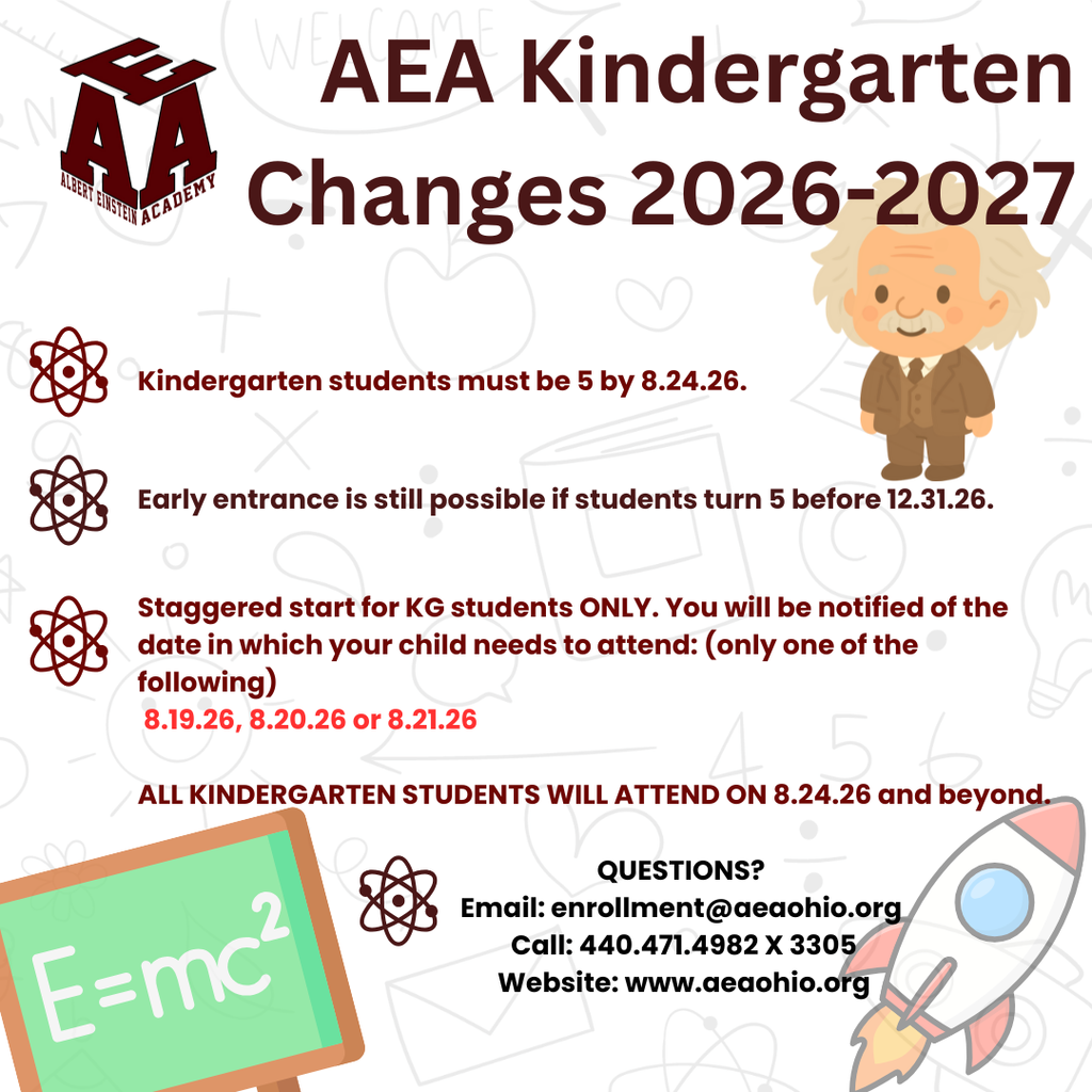 AEA Kindergarten Enrollment 2026-2027