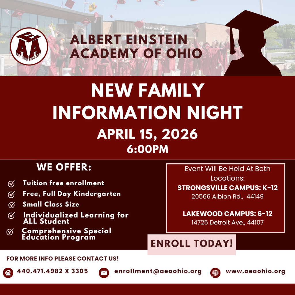 INFORMATION NIGHT 4.15.26 at 6:00pm