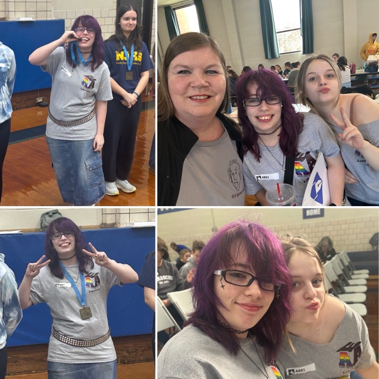 students and teacher at power of the pen