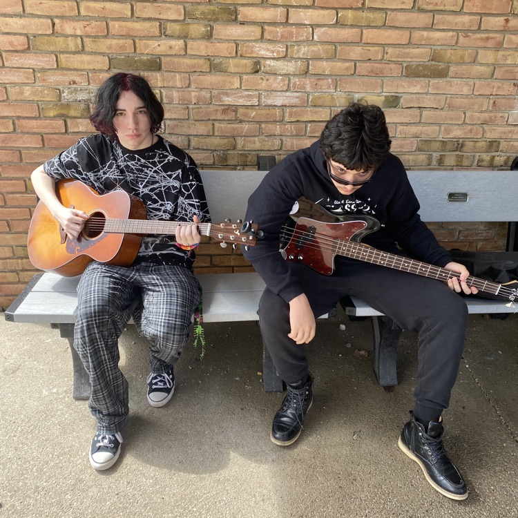 students playing instruments