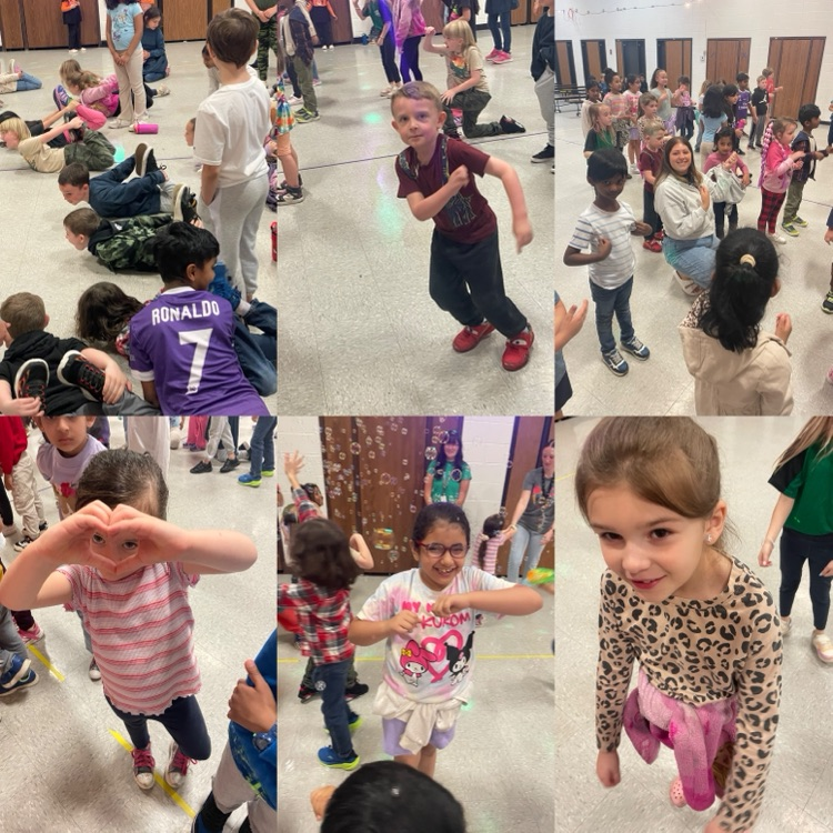 students at assembly