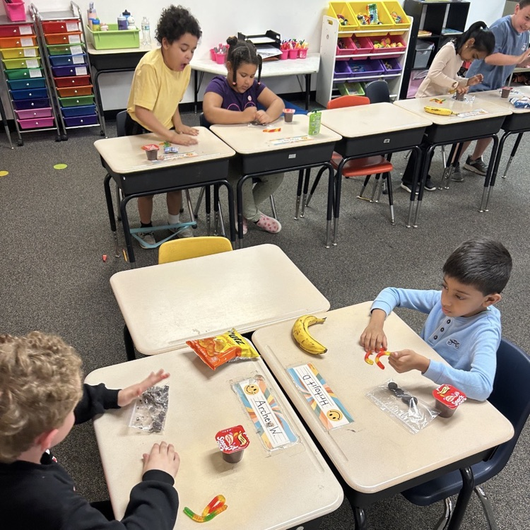 students celebrating earth day