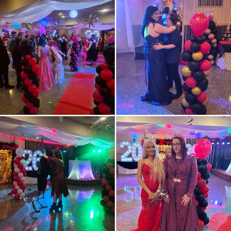 students at prom