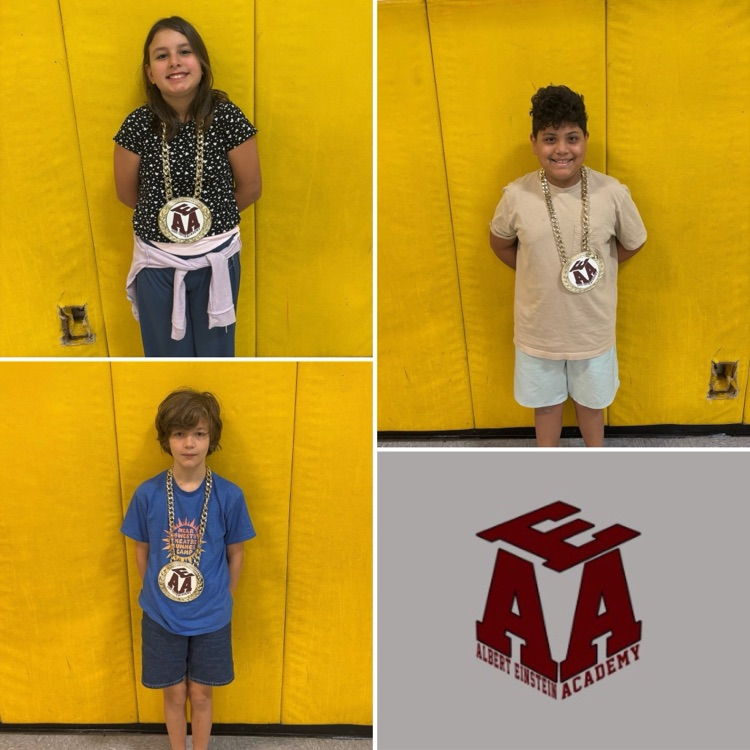 student PE of the unit award winners