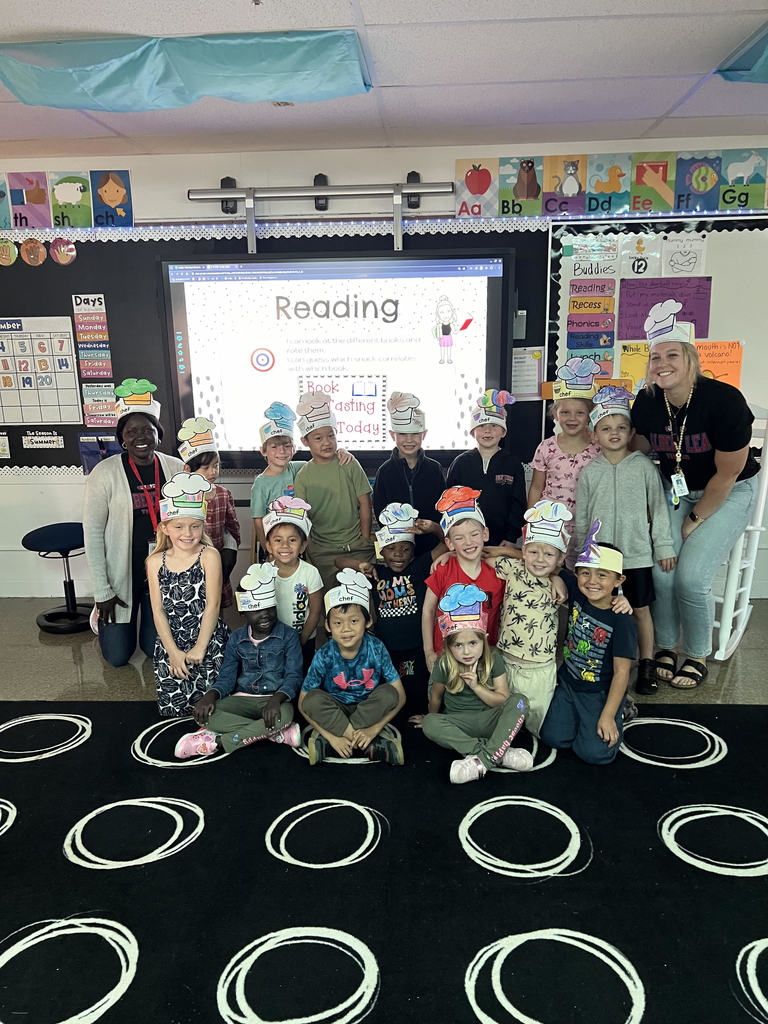 class pic of book tasting