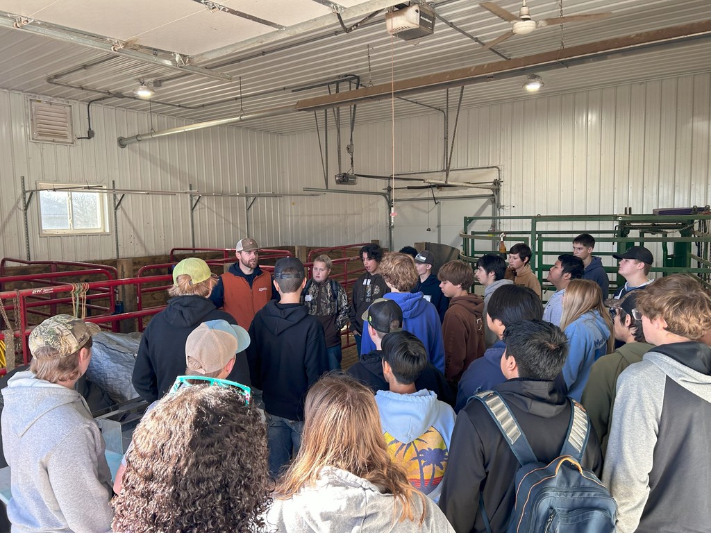 Students on a field trip