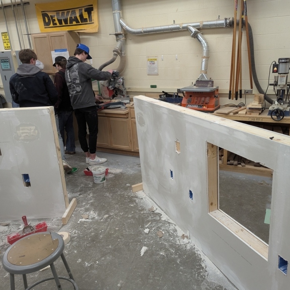 Student built walls
