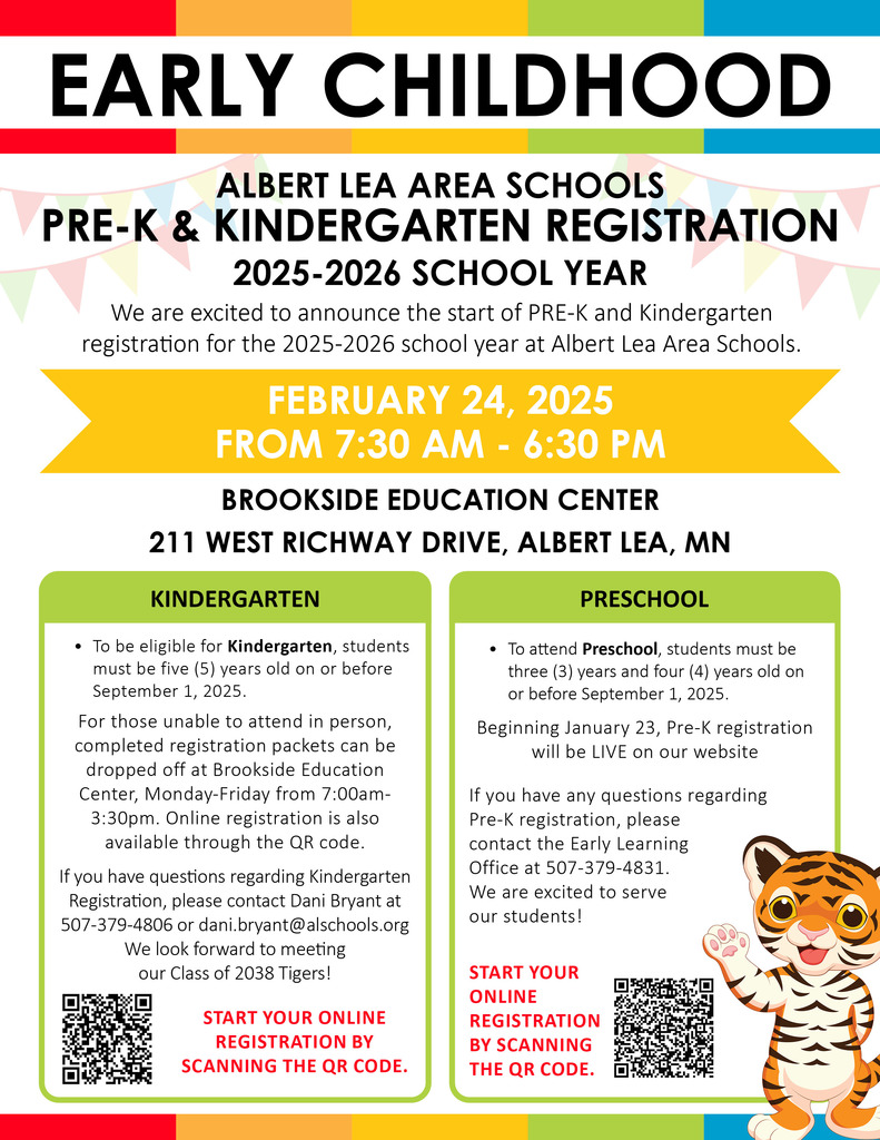 pre-k and k registration