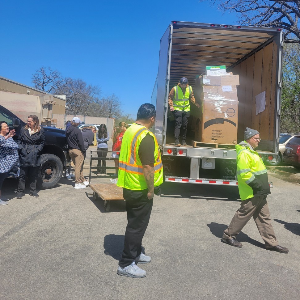 Loading up!