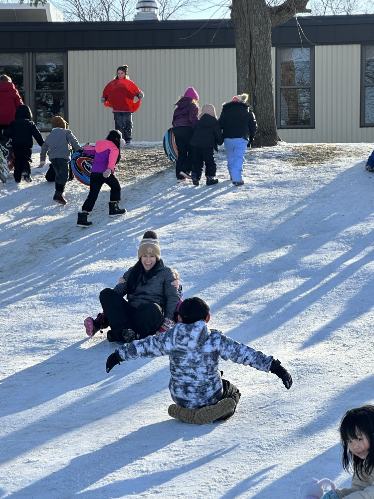 So much fun in the snow!