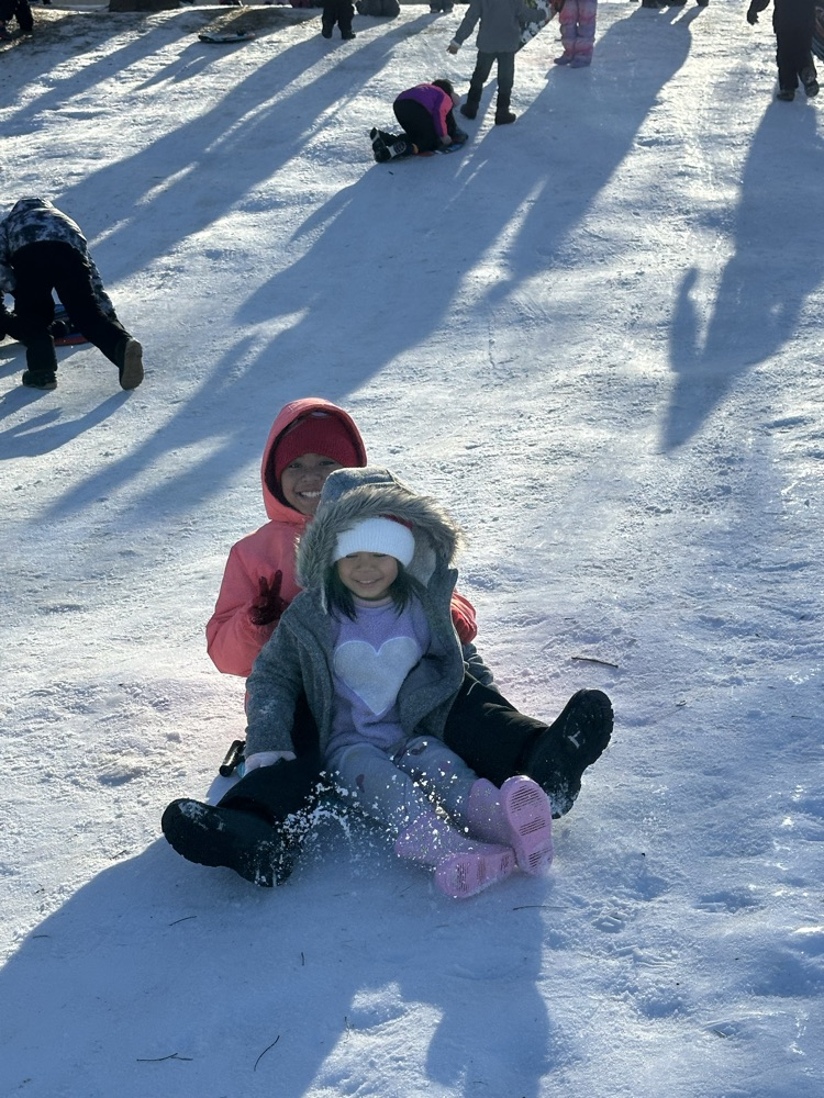 So much fun in the snow!