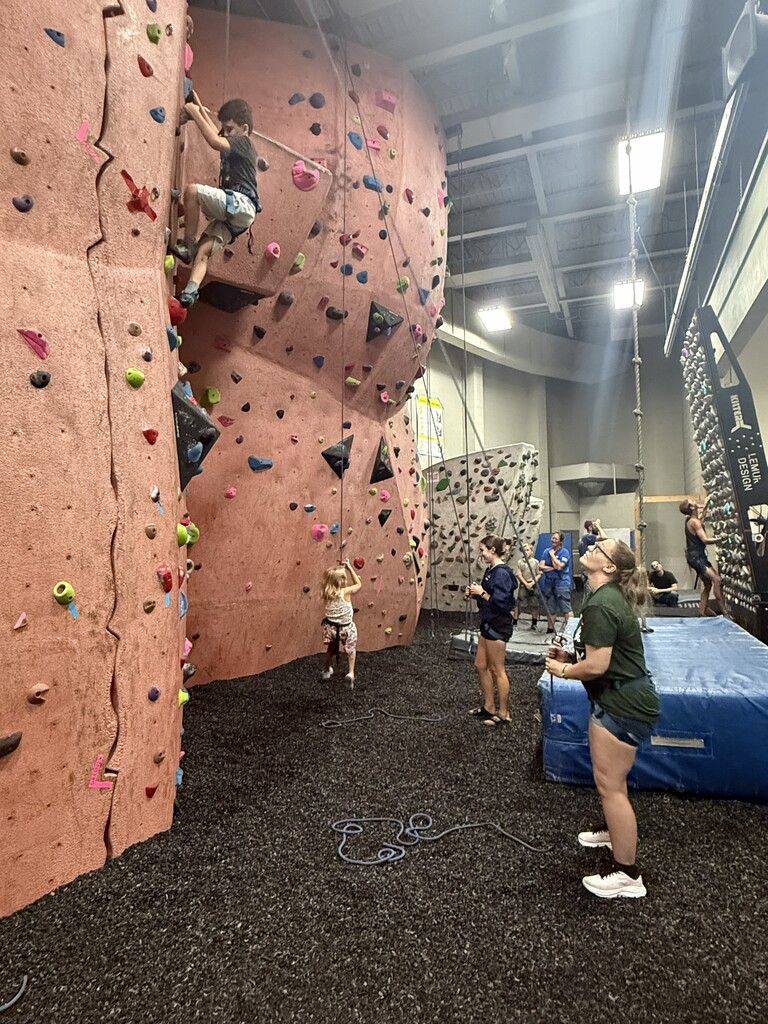 Rock Gym during Community Access Days
