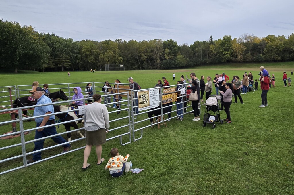 Pony Rides at the ECFE Fall Festival