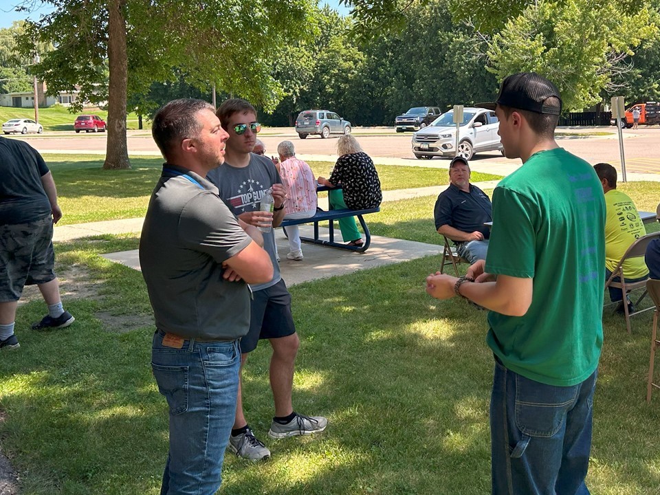 Outdoor picnic to thank our custodians.