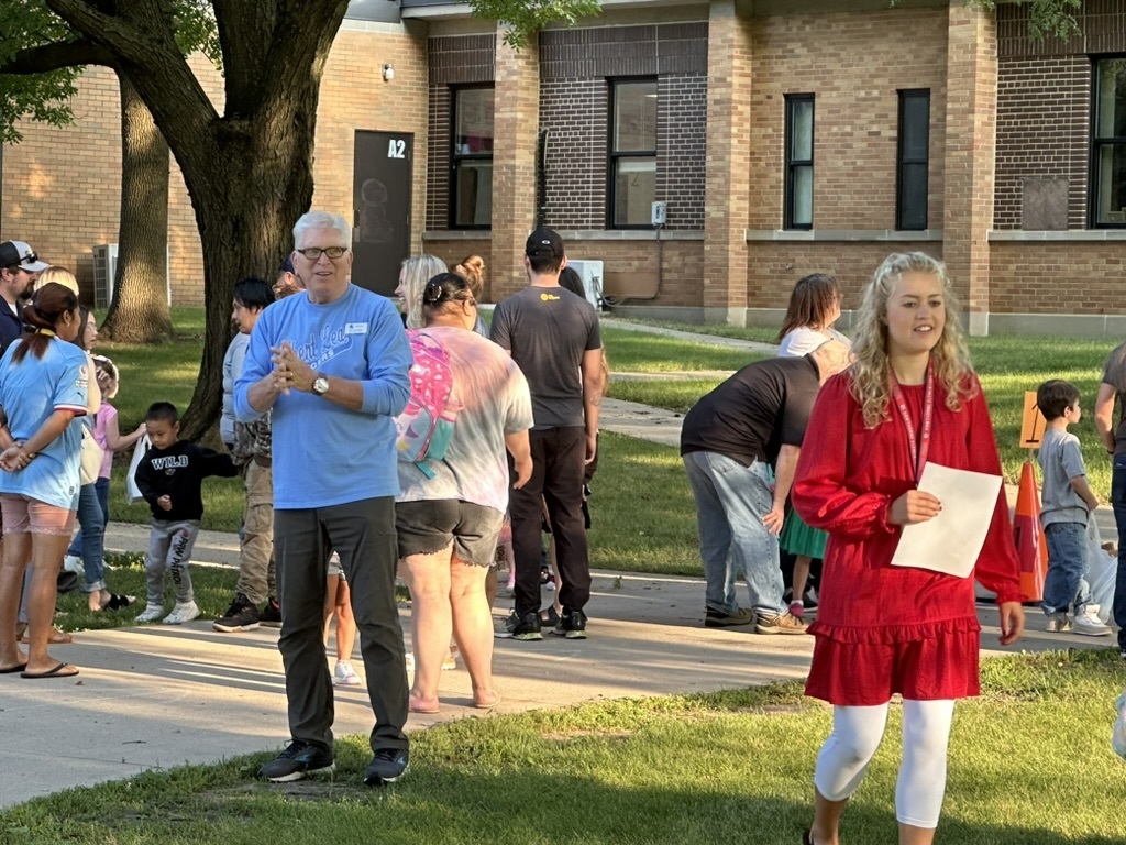 Students awaiting first day of school
