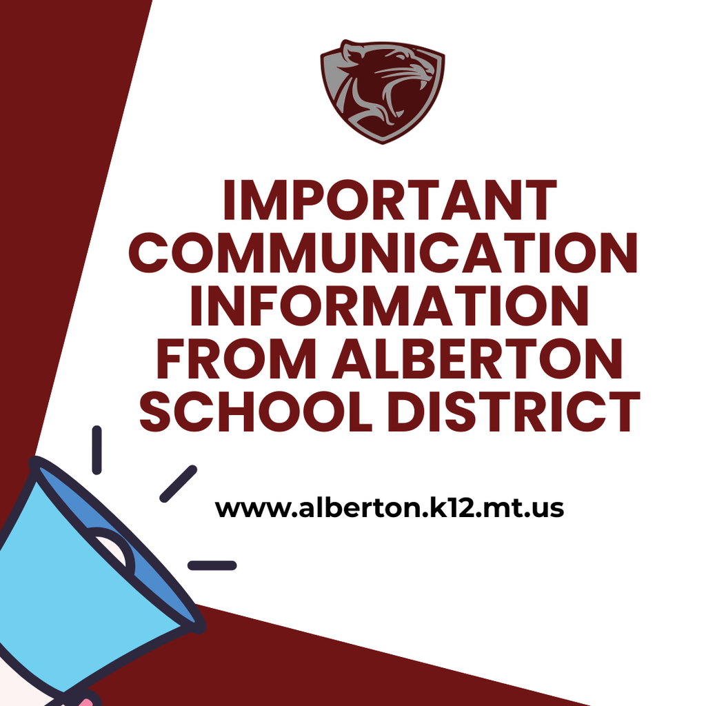 Important Communication Information from Alberton School District