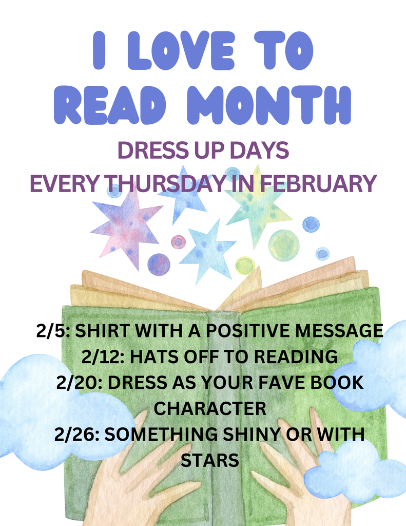 I love to read month