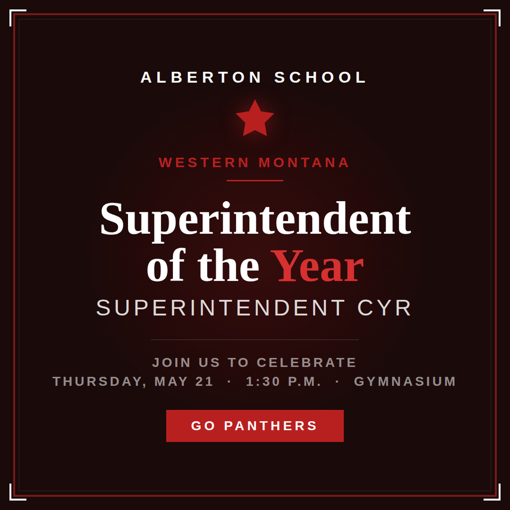 superintendent of the year