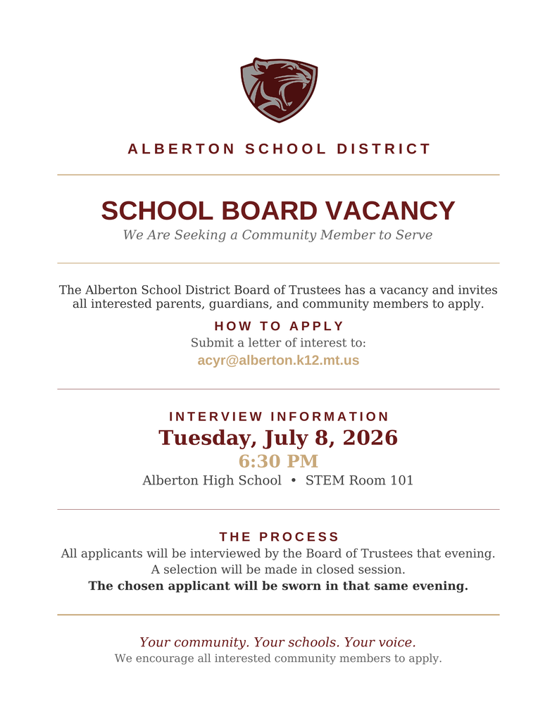 board vacancy