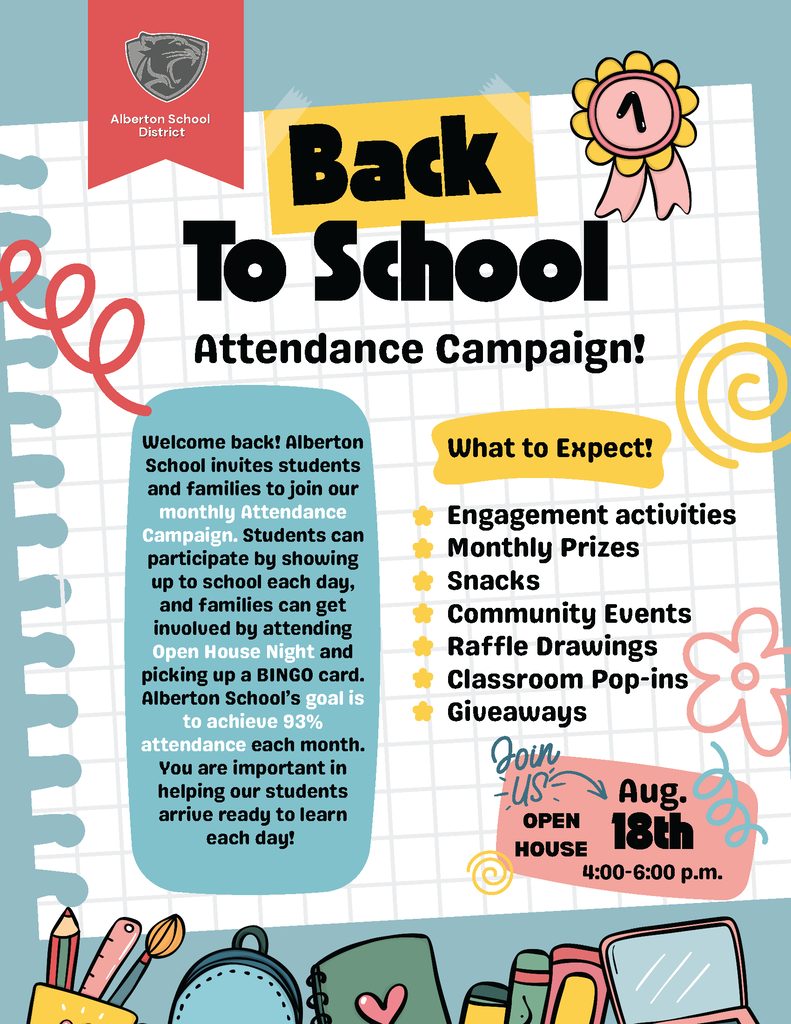 welcome back attendance campaign