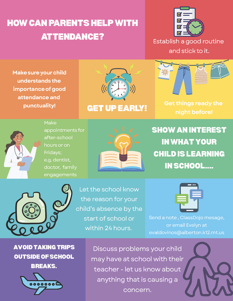 how can parents help with attendance?