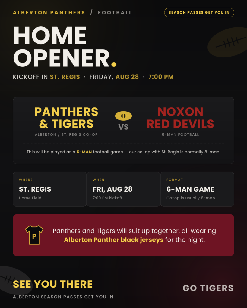 football home opener