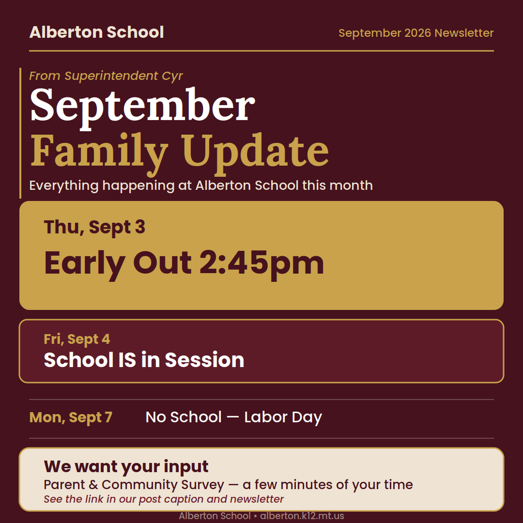 September newsletter