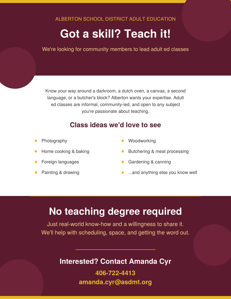 Adult Education
