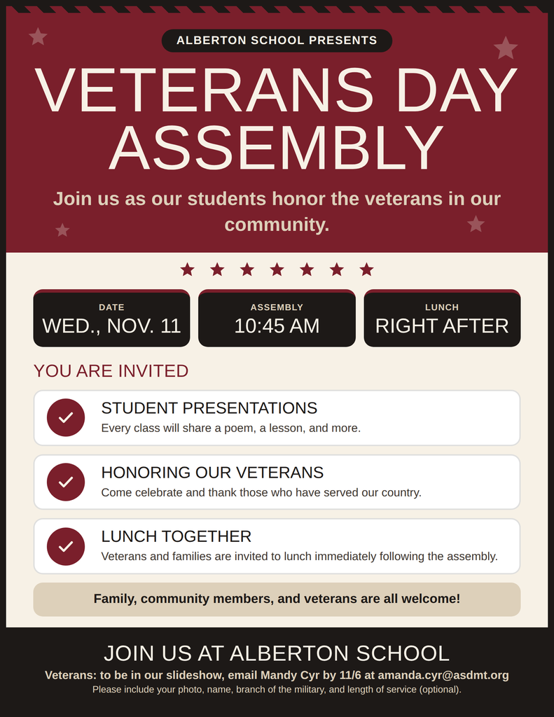 Veterans Day assembly