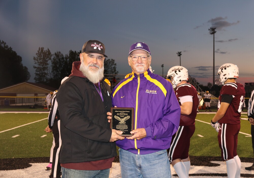 presenting plaque