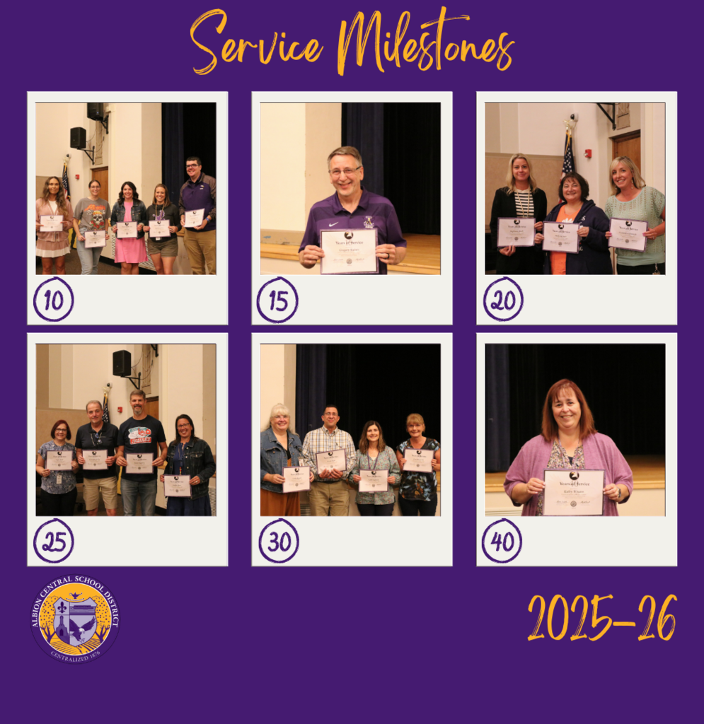 Service Milestones
