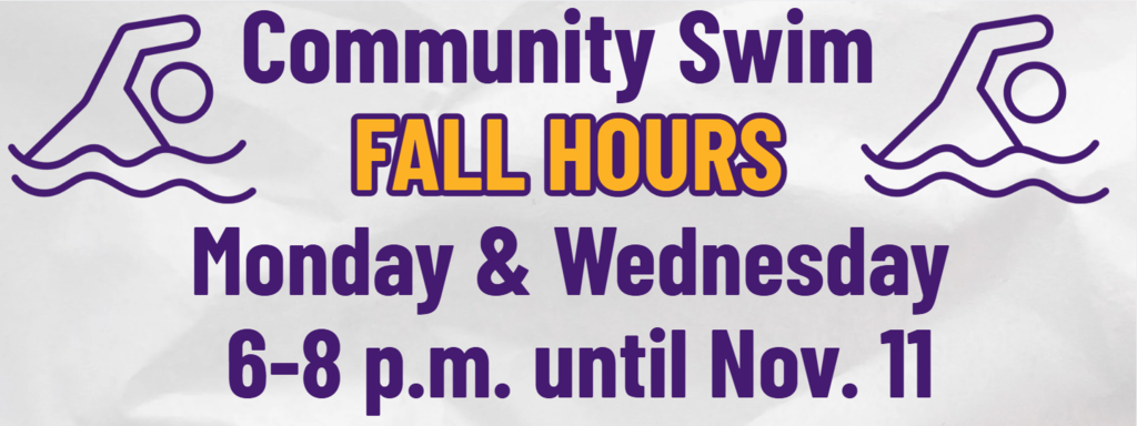 Community Swim Fall Hours