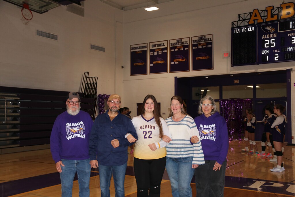 volleyball senior night